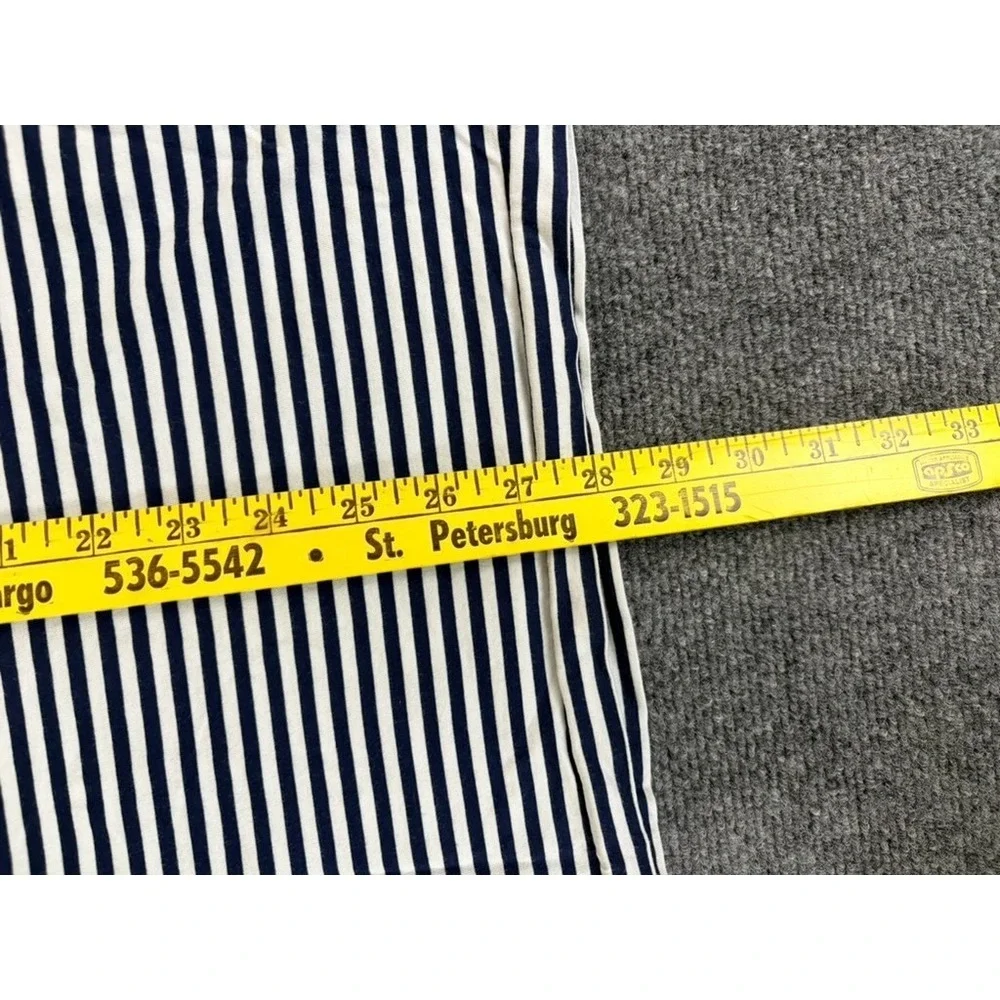 Polo Ralph Lauren Classic Fit Polo Crest Lisle Shirt Men's ‎ Blue Stripe Size M
